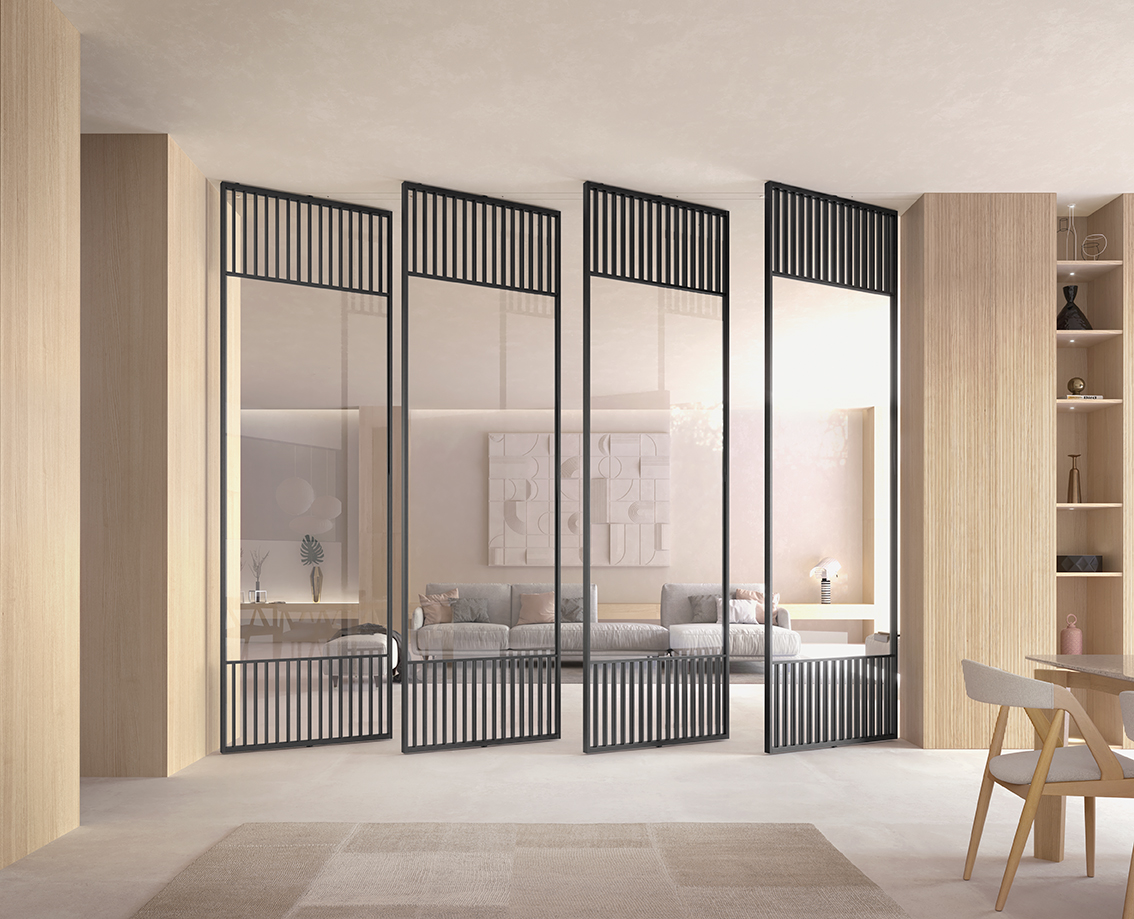 Barausse_11_갤러리_Barausse_amb_carbon_tap_pivot_doors_N50_jazz_milled55_wall_paneling